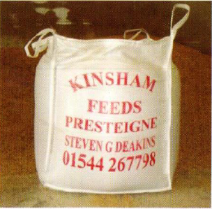 S G Deakins Animal Feeds, call 01544 267798 for details